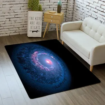 3D-килими Space Universe Planet за хол, спалня, кухня, изтривалки за входната врата, мини постелки за пода, завъртете мат в коридора