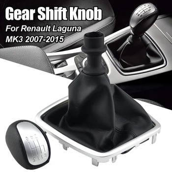 6-Степенна Дръжка за Превключване на Предавките на Автомобила Гетра Капака на Багажника скоростния Дръжка на Багажника за Renault Laguna III Mk3 2007-2015