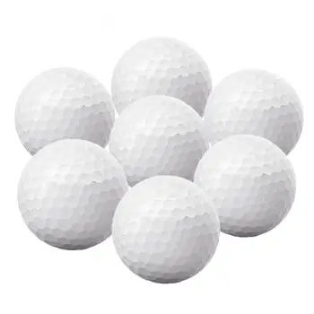 7 бр. светещи в тъмното led топки за голф, за нощни спортове подарък.