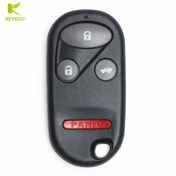 KEYECU Нов Дистанционно Кола Ключодържател Без Ключ 3 + 1 Бутон 433 Mhz за Honda Accord, Civic Insight FCC: A269ZUA101