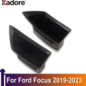 Авто Органайзер Аксесоари За Ford Focus 2019 2020-2022 2023 Вътрешната Дръжка На Входната Врата Кутия За Съхранение На Притежателя На Съда Тава Ръкавици