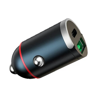 Зарядно за кола USB 5A за бързо зареждане, зарядно устройство, с розетка от 12-24 В, зарядно устройство за запалка за телефон, адаптер за зареждане