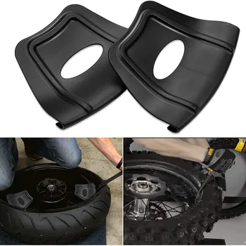 Защита на джантата за монтаж на гуми за мотоциклети, защитни щитове за джантата, инструменти за ремонт на джанти и гуми за около четири ATV мотоциклет