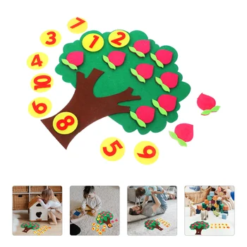 Играчки Цифров Когнитивна Комбинационная играта Нетъкан модул за Обучение Домашно номер на плодно дръвче Дете