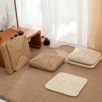 Полезна подова възглавница за медитация, дългогодишна, устойчива на счупвания, утолщенное подова седалка в японски стил