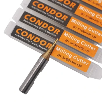 Сондата Ножове 1,0 мм, 1,5 мм, 2,0 мм и 2,5 мм е Подходящ за Машина за Рязане на ключове Condor XC002 XP005 XC009 Аксесоари