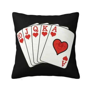 Съвременната покер калъфка за мека мебел, Мека калъфка за хазартни игри с карти, декорация на всекидневна